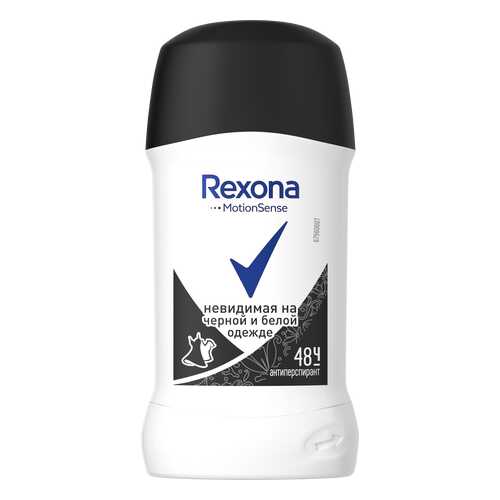 Антиперспирант Rexona Невидимая на черном и белом 40 мл в Тианде