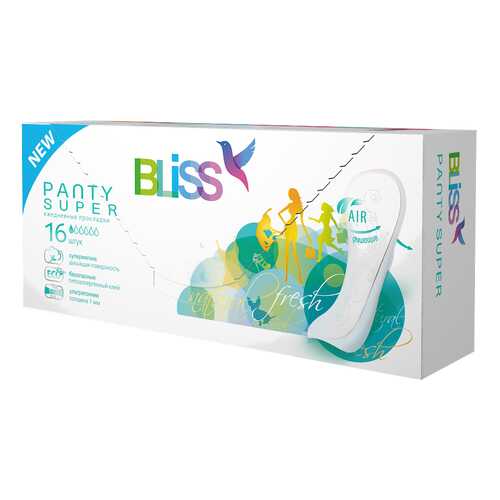 Прокладки Bliss Panty Super Ежедневные 16 шт в Тианде