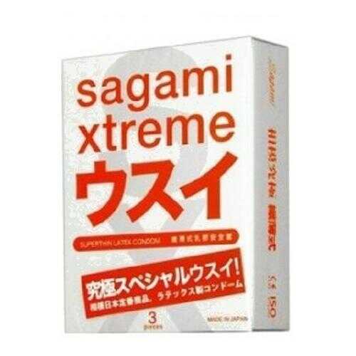 Презервативы Sagami Xtreme Superthin 3 шт. в Тианде