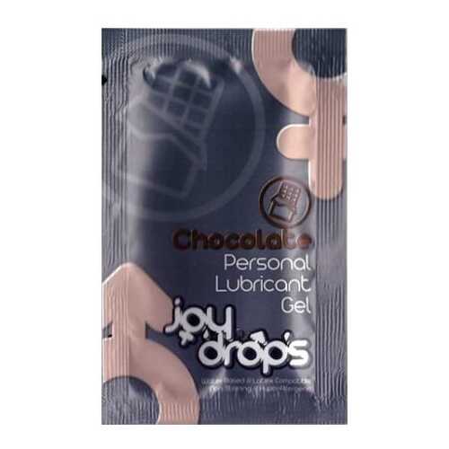 Пробник гель-смазки JoyDrops Chocolate на водной основе 5 мл в Тианде