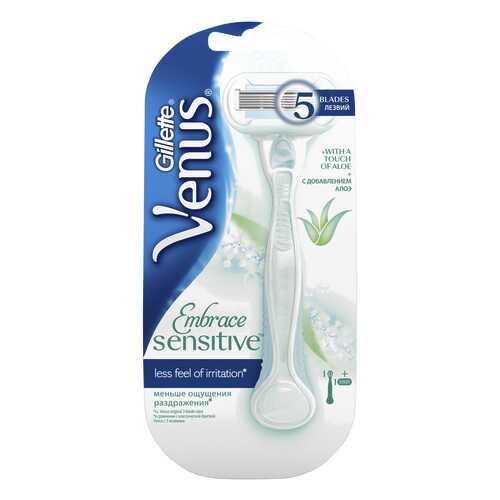 Бритва Gillette Venus Sensitive + сменная кассета 1 шт в Тианде