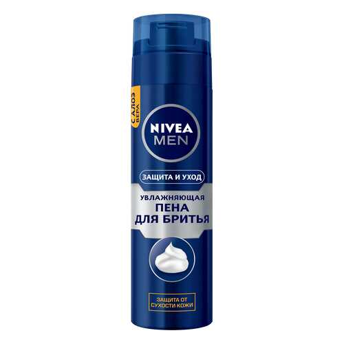 Пена для бритья NIVEA Увлажняющая Защита и уход 200мл в Тианде