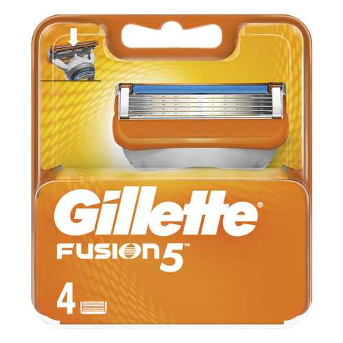 Сменные кассеты Gillette Fusion5 4 шт в Тианде