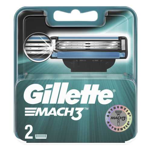 Сменные кассеты Gillette Mach3 2 шт в Тианде