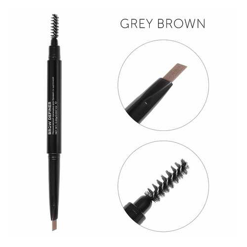 Карандаш для бровей Lucas' Cosmetics CC Brow Definer Grey Brown серо-коричневый в Тианде