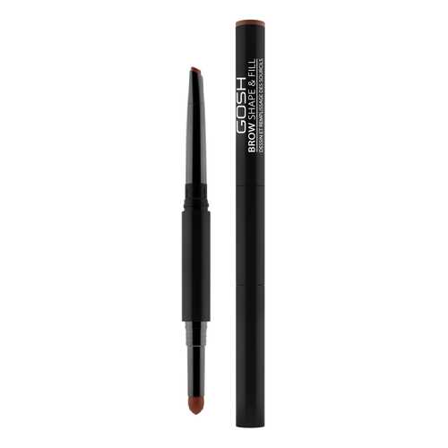 Карандаш и пудра для бровей 2-в-1 Gosh Brow Shape and Fill 001 Brown в Тианде