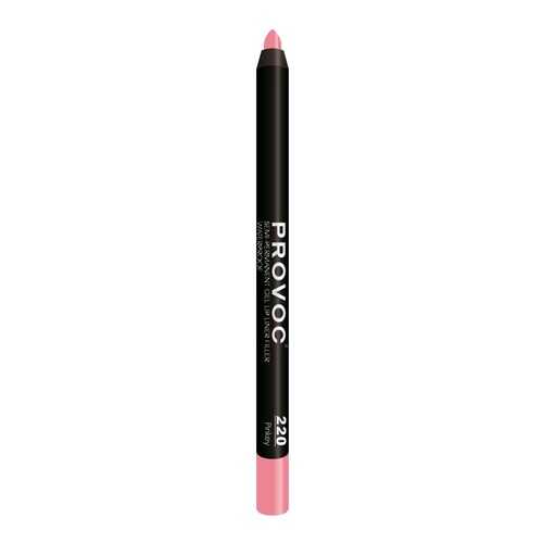 Карандаш для губ Provoc Gel Lip Liner Pinkey 220 Розово-бежево-лососевый 9 г в Тианде