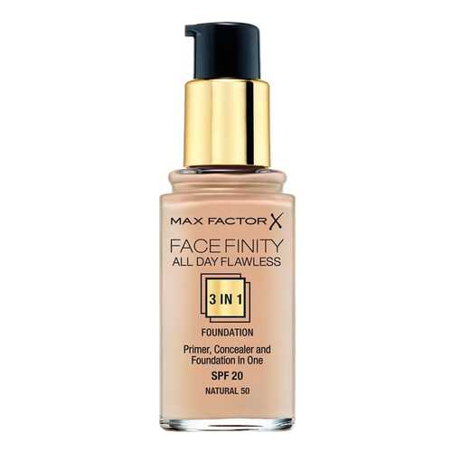 Тональный крем Max Factor Facefinity All Day Flawless 50 Natural в Тианде