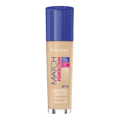 Тональный крем Rimmel Match Perfection Foundation тон 101 30 мл в Тианде