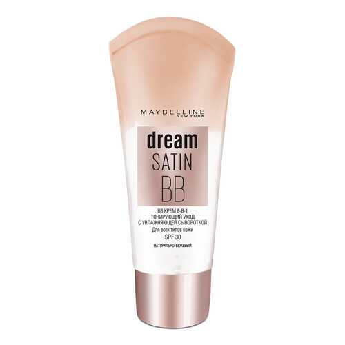 Тональный крем ВВ Maybelline New York Dream fresh Натурально-бежевый в Тианде