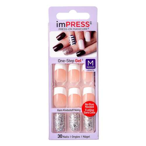 Накладные ногти Kiss Impress Manicure Accent Hard Varnish Vexed & Vicious в Тианде