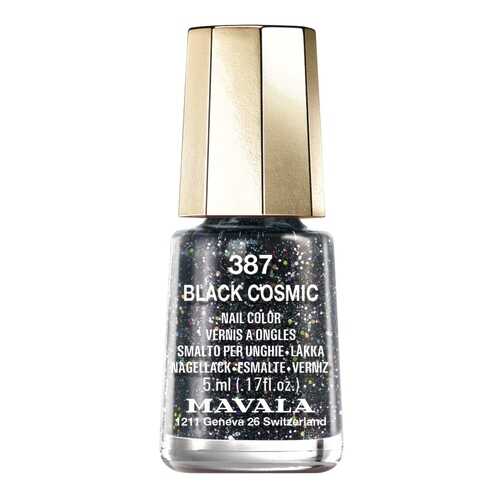 Лак для ногтей MAVALA Switzerland Cosmic Collection Nail Color 387 Black Cosmic 5 мл в Тианде