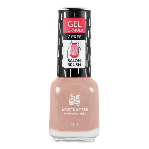 Лак с гелевым эффектом Brigitte Bottier Gel Formula тон 06 кремово-розовый, 12 мл в Тианде