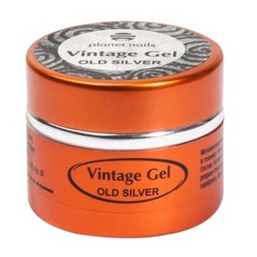 Planet Nails Гель-паста для чеканки Vintage Gel Old Silver в Тианде
