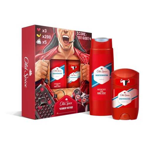 Подарочный набор OLD SPICE Дезодорант WhiteWater 50мл + Гель для душа WhiteWater 250мл в Тианде