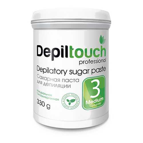 Сахарная паста для депиляции Depiltouch Depilatory Sugar Paste Medium №3 средняя, 330 гр в Тианде