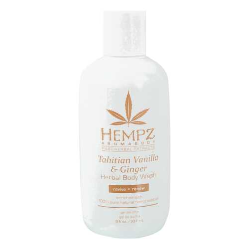 Гель для душа Hempz Tahitian Vanilla & Ginger Herbal Body Wash 237 мл в Тианде