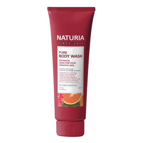 Гель NATURIA PURE BODY WASH Cranberry&Orange 100 мл в Тианде