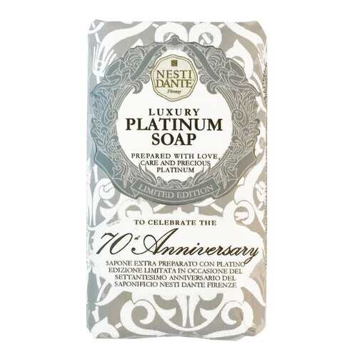 Косметическое мыло Nesti Dante Luxury Platinum Soap Юбилейное 23 карата 250 г в Тианде