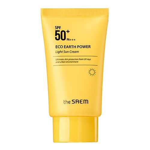 Солнцезащитное средство The Saem Eco Earth Power Light Sun Cream 50 мл в Тианде