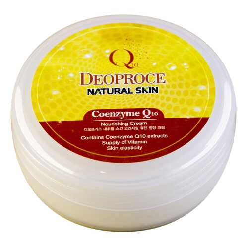 Крем для тела Deoproce Natural Skin Coenzyme Q10 Nourishing Cream 100 г в Тианде