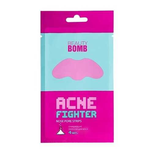 BEAUTY BOMB Очищающие полоски для носа ACNE FIGHTER 4шт в Тианде