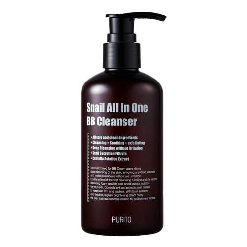 Гель для умывания Purito Snail All In One BB Cleanser 250 мл в Тианде