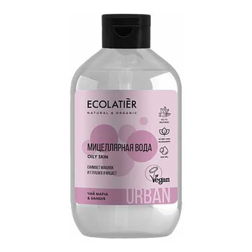 Мицеллярная вода Ecolatier Urban Чай матча и бамбук 400 мл в Тианде