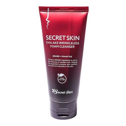 Пенка для умывания антивозрастная SECRETSKIN SYN-AKE WRINKLELESS FOAM CLEANSER 100мл в Тианде