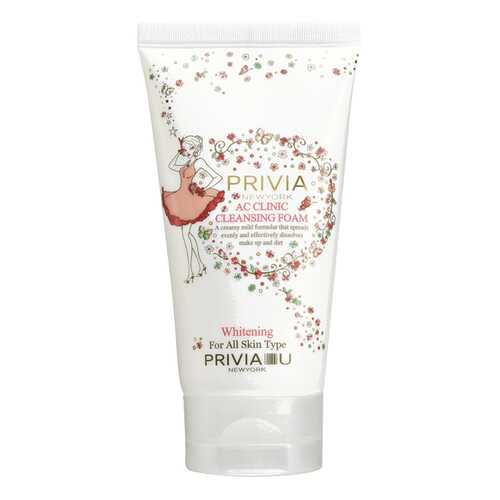 Пенка для умывания для проблемной кожи PRIVIA AC Clinic Cleansing Foam, 150 мл в Тианде