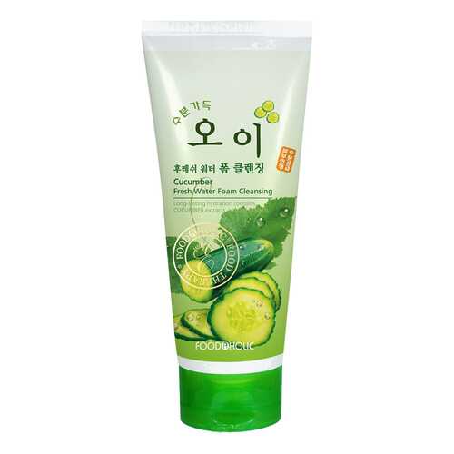 Пенка для умывания FoodaHolic Cucumber Fresh Water Foam Cleansing 180 мл в Тианде