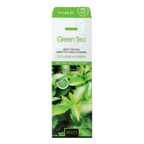 Пенка для умывания Jigott Natural Green Tea Foam Cleansing 180 мл в Тианде