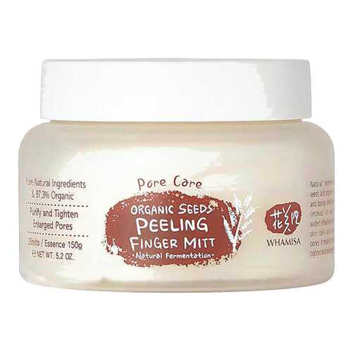 Пилинг для лица Whamisa Seeds Peeling Finger Mitt Pore Care 180 г в Тианде