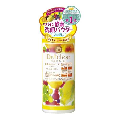 Средство для очищения Meishoku AHA & BHA Fruits Enzyme Powder Wash 75 г в Тианде