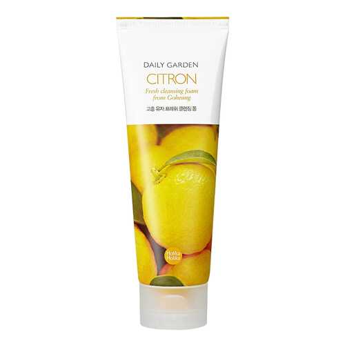 Средство для умывания Holika Holika Daily Garden Goheung Citron Fresh Cleansing Foam в Тианде