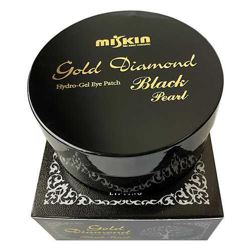 Патчи для глаз Miskin Gold Diamond Hydro Gel Patch Black 60 шт в Тианде