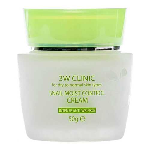 Крем для лица 3W Clinic Snail Moist Control Cream в Тианде