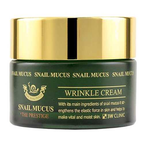 Крем для лица 3W Clinic Snail Mucus Wrinkle Cream 50 мл в Тианде