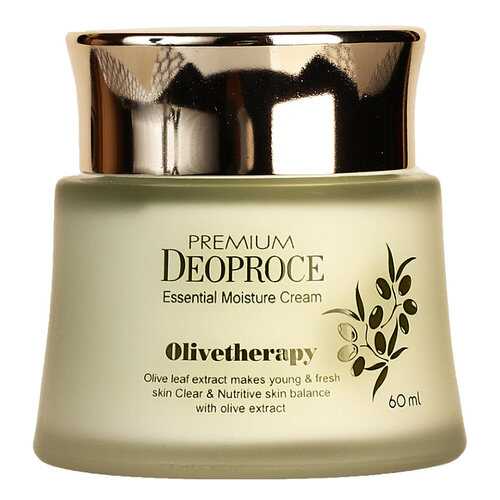 Крем для лица Deoproce OLIVE THERAPY ESSENTIAL MOISTURE CREAM 60 мл в Тианде