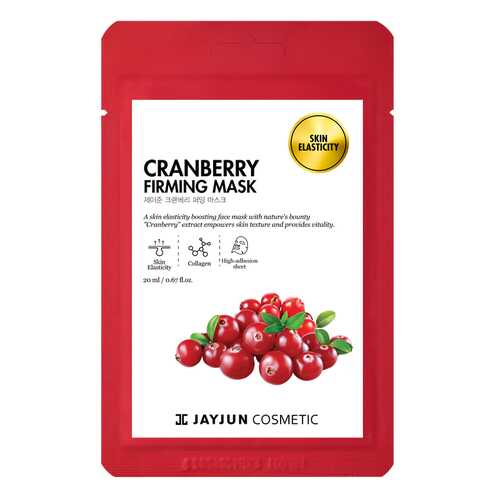 Маска для лица JayJun Cranberry Firming Mask 20 мл в Тианде