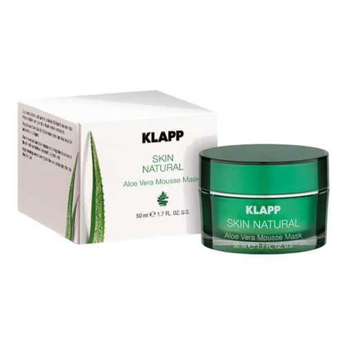 Маска для лица Klapp Skin Natural Aloe Vera Mousse Mask 50 мл в Тианде