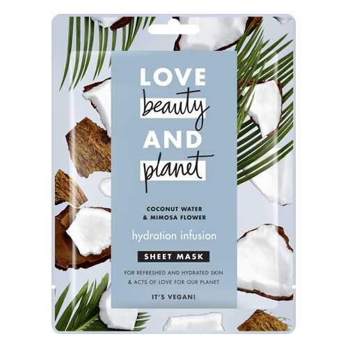 Маска для лица Love Beauty&Planet Волна увлажнения 1 шт в Тианде