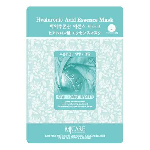 Маска для лица MJ CARE Hyaluronic Acid Essence Mask 23 г в Тианде