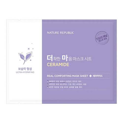 Маска для лица Nature Republic Real Comforting Mask Sheet Ceramide 24 г в Тианде