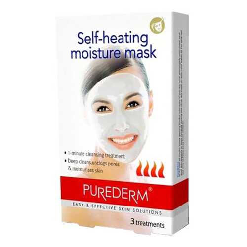 Маска для лица Purederm Самонагревающаяся Увлажняющая 18,6 г в Тианде