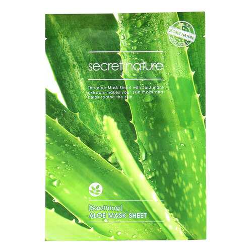 Маска для лица Secret Nature Soothing Aloe 25 мл в Тианде