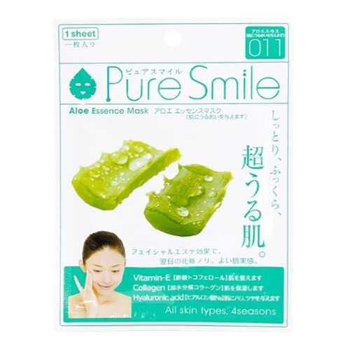 Маска для лица SUNSMILE Pure Smile Essence Mask Aloe 23 мл в Тианде