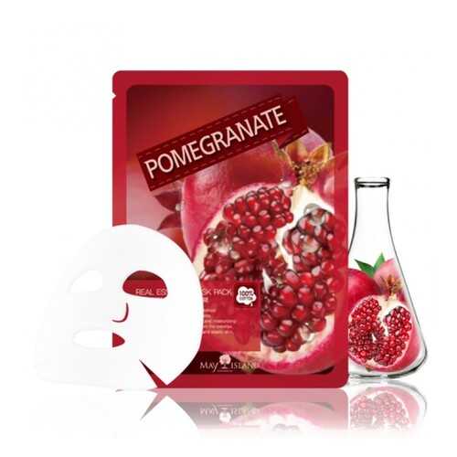 Маска для лица тканевая May Island Real Essence Pomegranate Mask Pack 25мл в Тианде