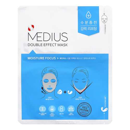 Маска MEDIUS Double Effect Mask Moisure Focus 1 шт. в Тианде