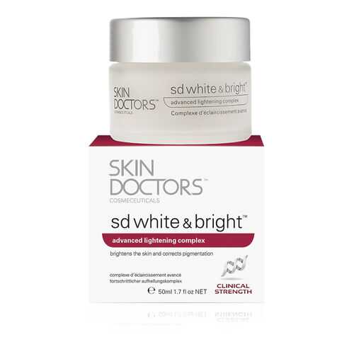 Skindoctors Отбеливающий крем для лица и тела SD White & Bright, 50 мл в Тианде